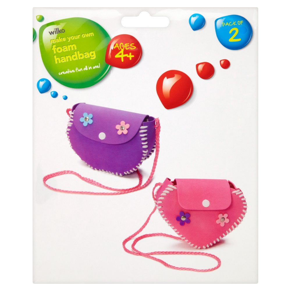 Wilko Foam Handbag 2 pack Image 1