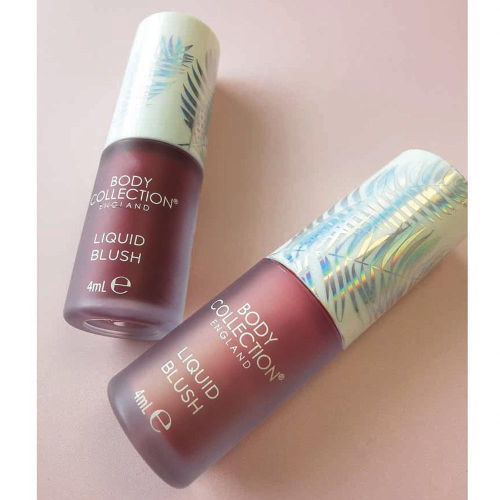 Body Collection Glow Liquid Blush Coral Pink Wilko