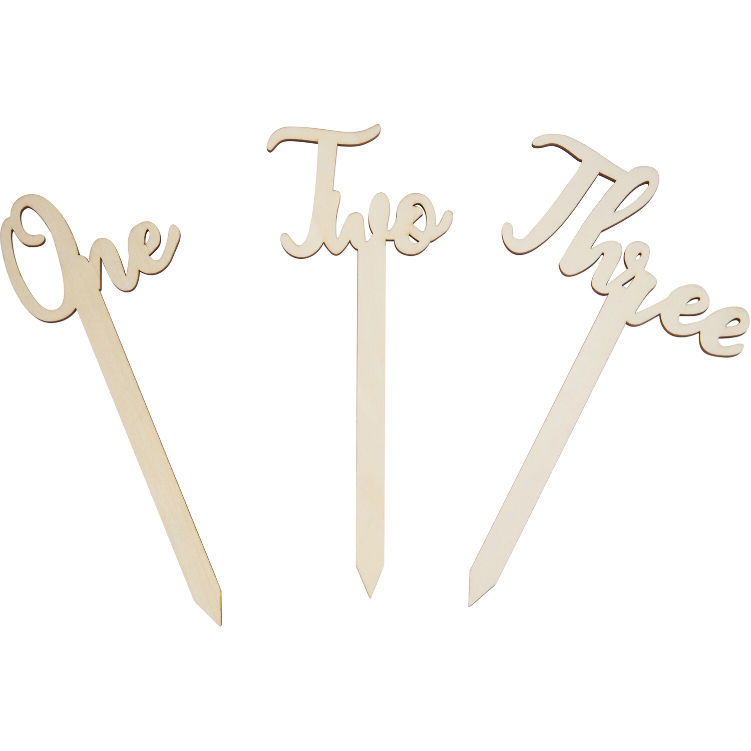 Wooden Number Picks Image 3