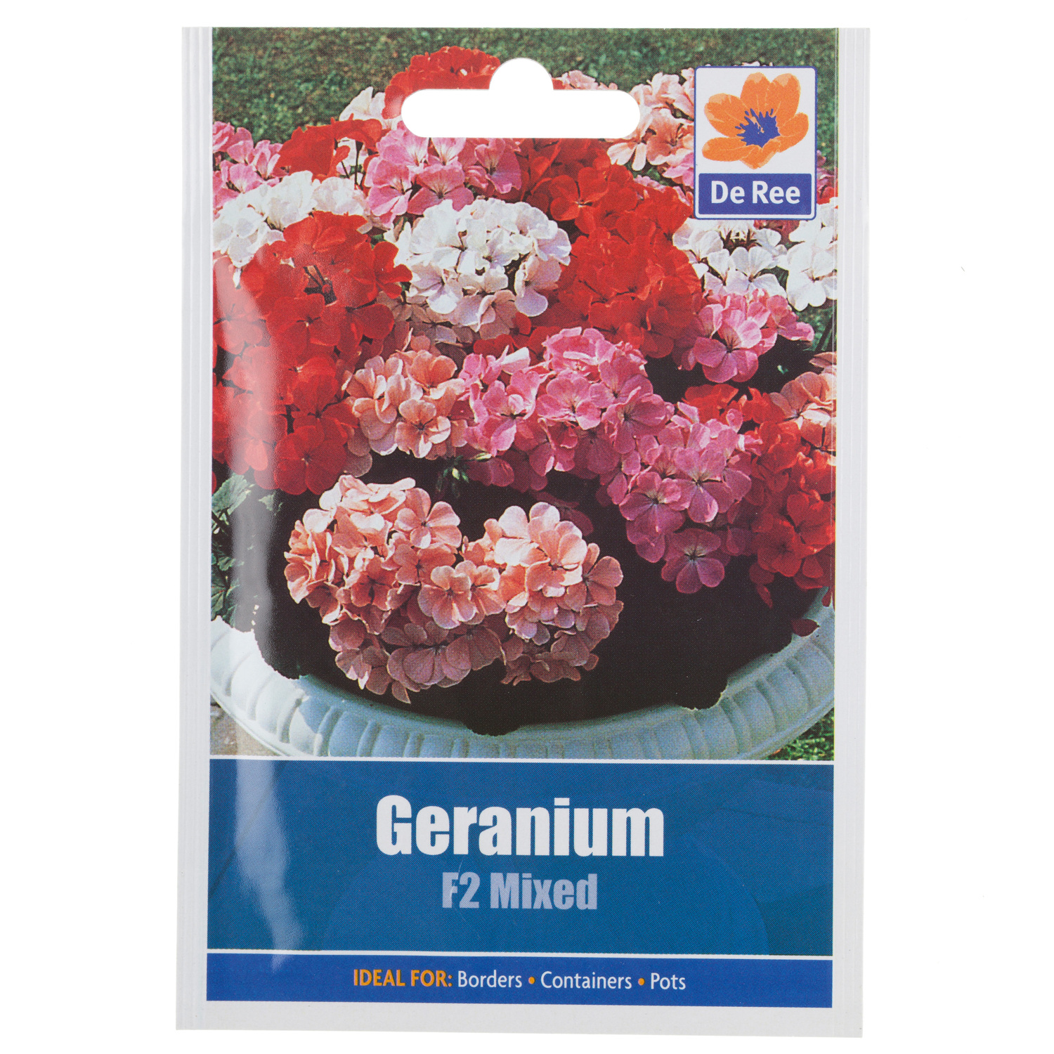 Geranium F2 Mixed Seed Packet Image
