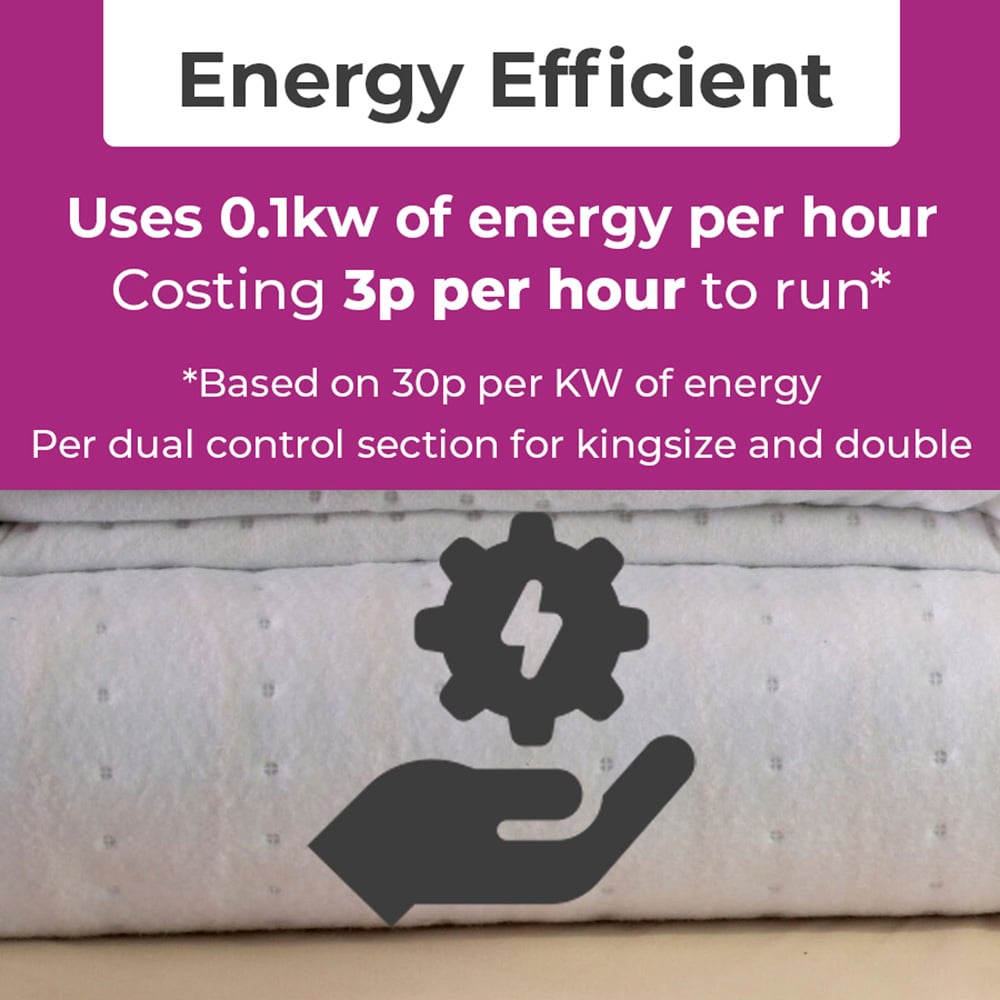 Neo Double Electric Heated Under blanket Image 7
