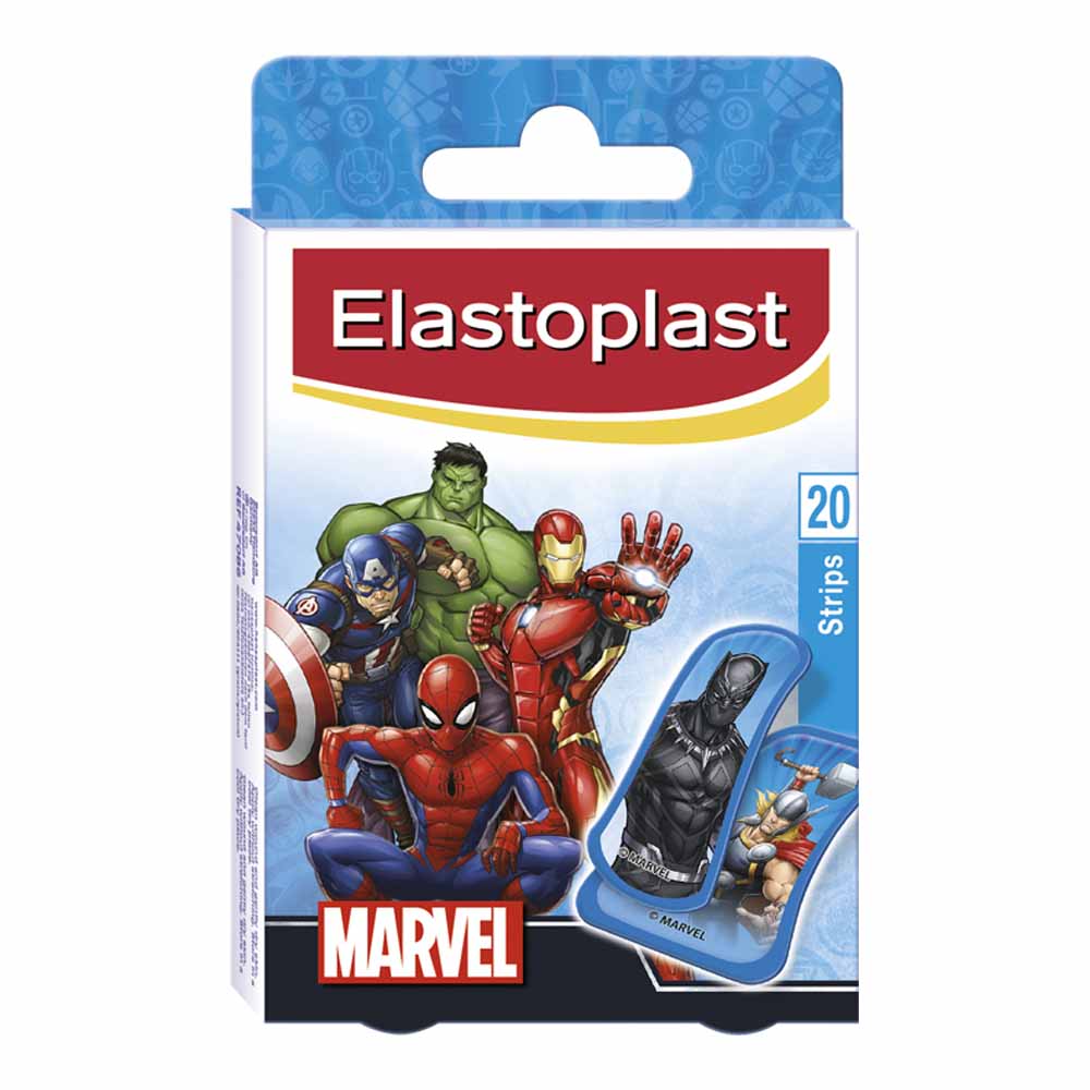 Elastoplast Marvel Plasters Assorted 20pack Image