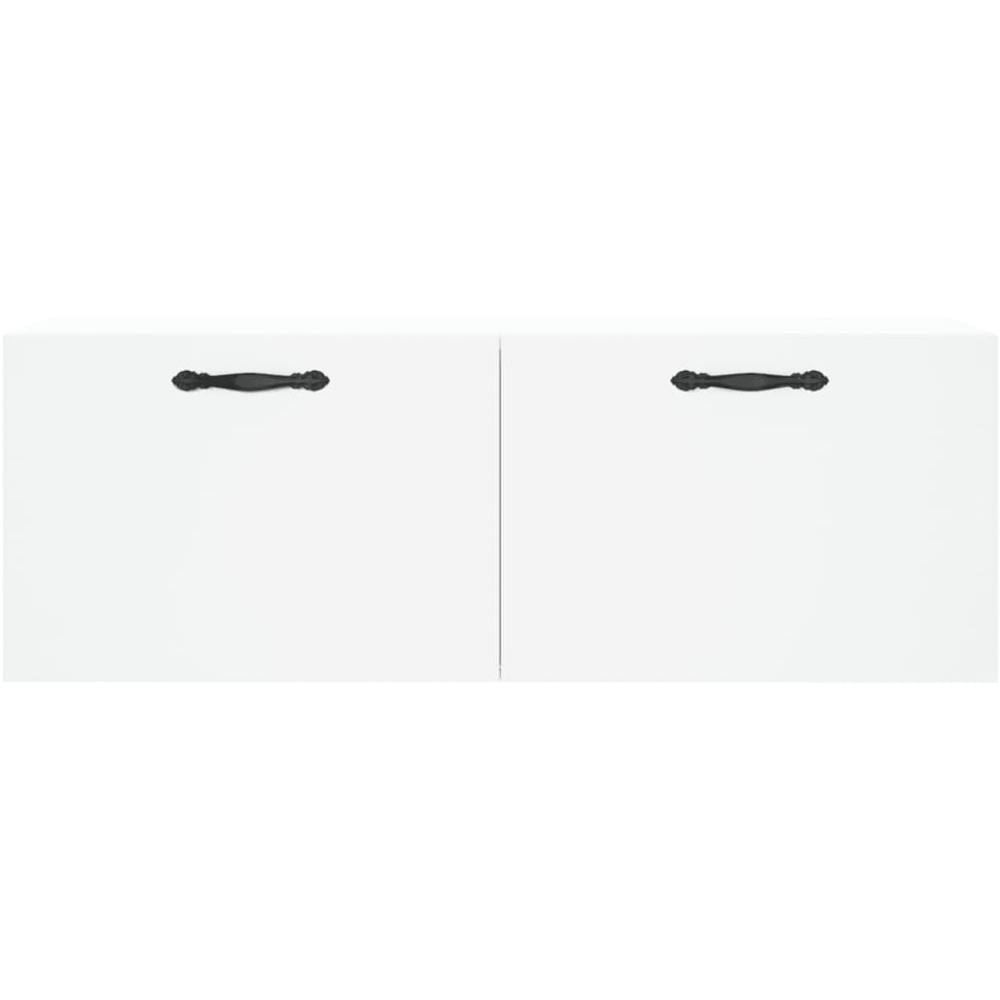 vidaXL 2 Door White Wall Cabinet Image 5