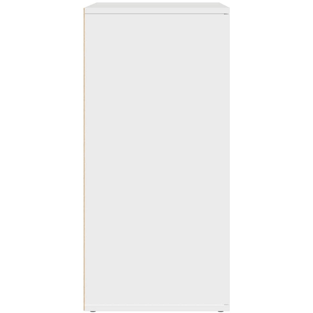 vidaXL 2 Door White Sideboard Set of 2 Image 5
