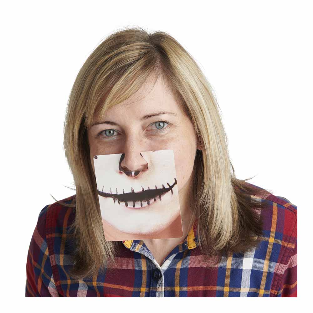 Wilko Adult Halloween Face Coasters Image 4