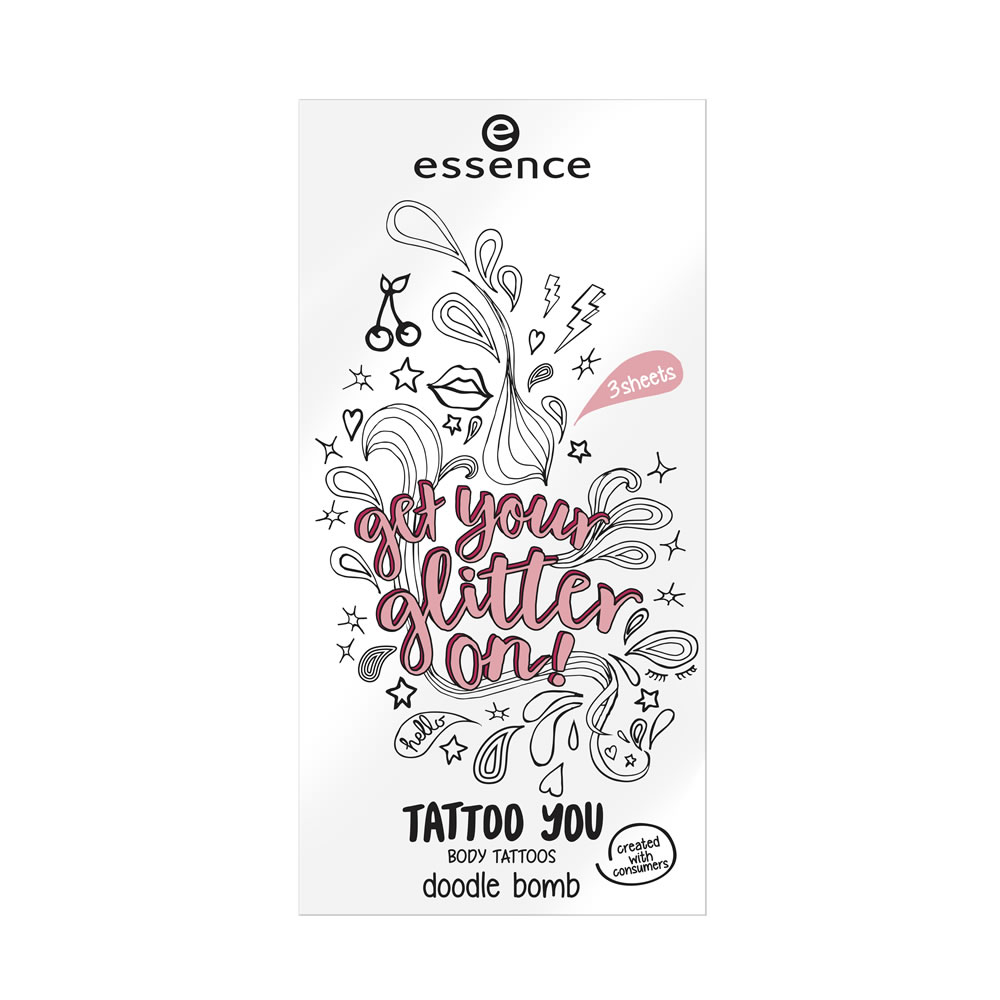 Essence Get Your Glitter On Body Tattoos Image 1