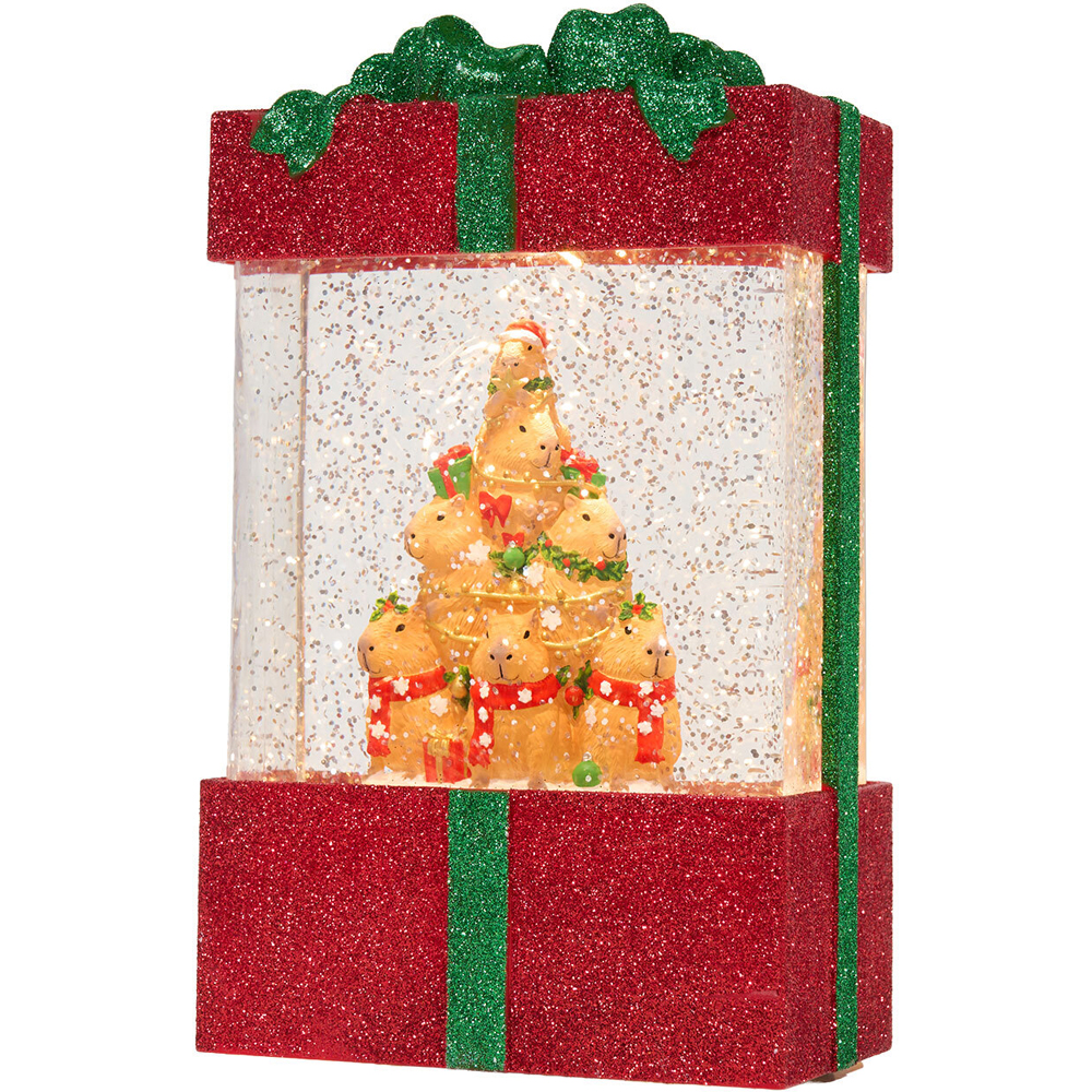 Present Capybara Glitter Spinner Image 8