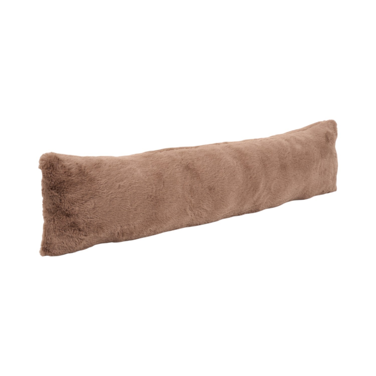 Faux Fur Draught ExcluderMocha Image 3