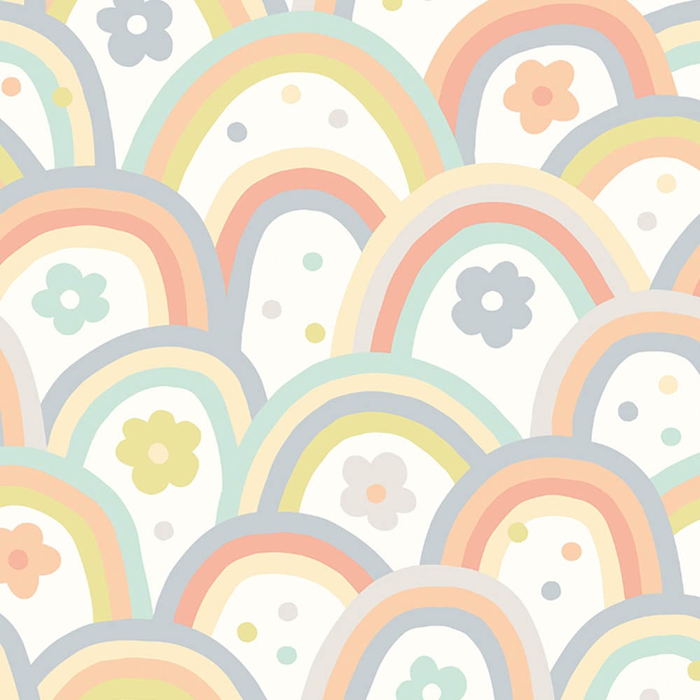 Origin Murals Scandi Forest Animals Multicolour Wall Mural Image 2