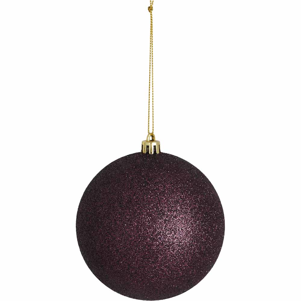 Wilko Luxe Christmas Baubles 7 Pack Image 2