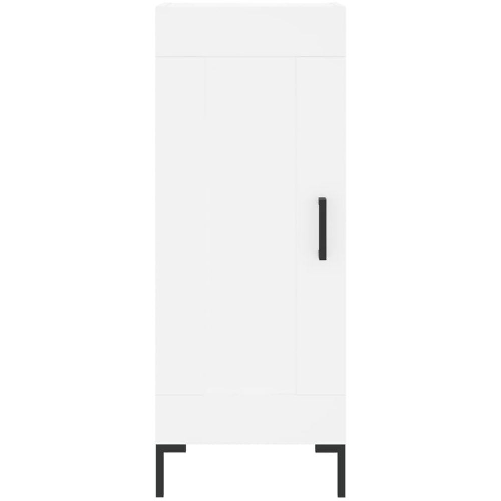 vidaXL 2 Door White Highboard Image 6