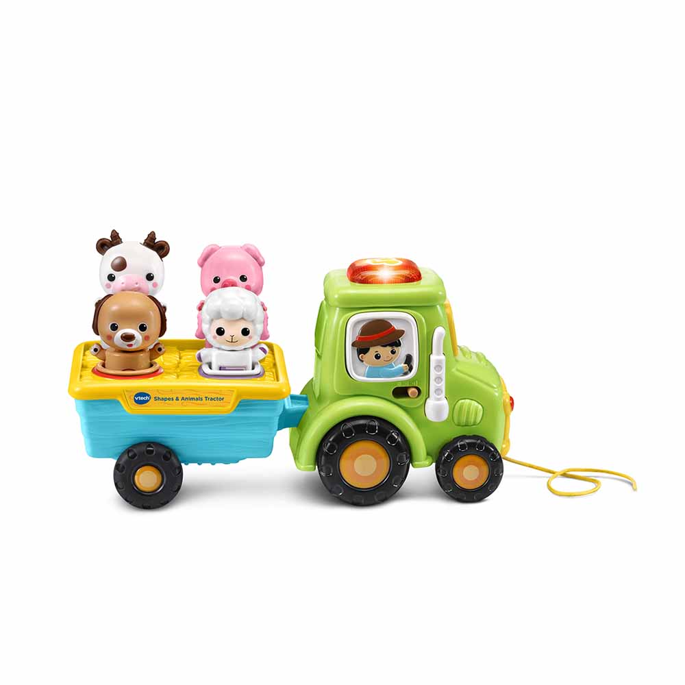 VTech Shapes & Animals Tractor Image 2