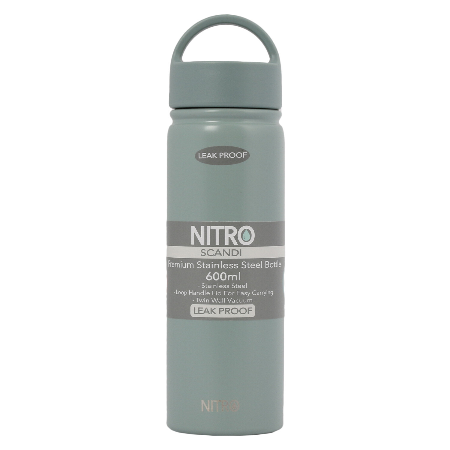 Single Nitro Scandi Stainless Steel Bottle 600ml in Assorted styles Image 2