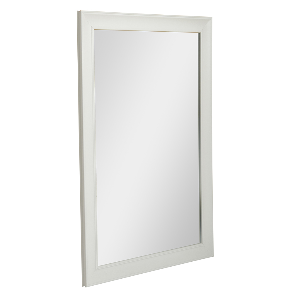 Wilko White Mantle Mirror 86 x 60cm Image 2