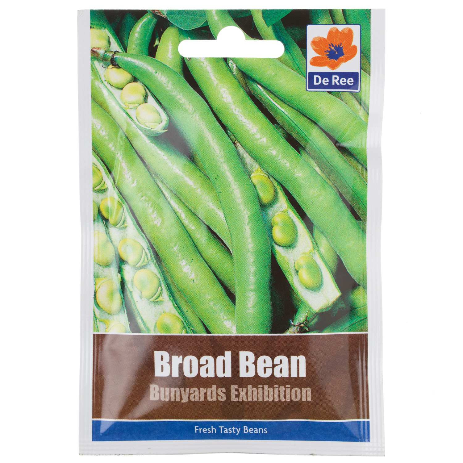 Bunyards Exhibition Broad Bean Seed Packet Image