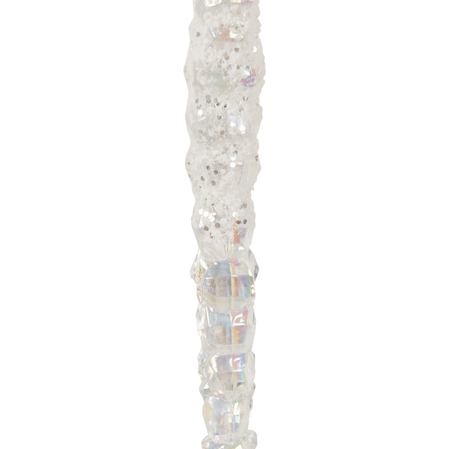 Set of 3 Hanging Frosted Icicles Image 4