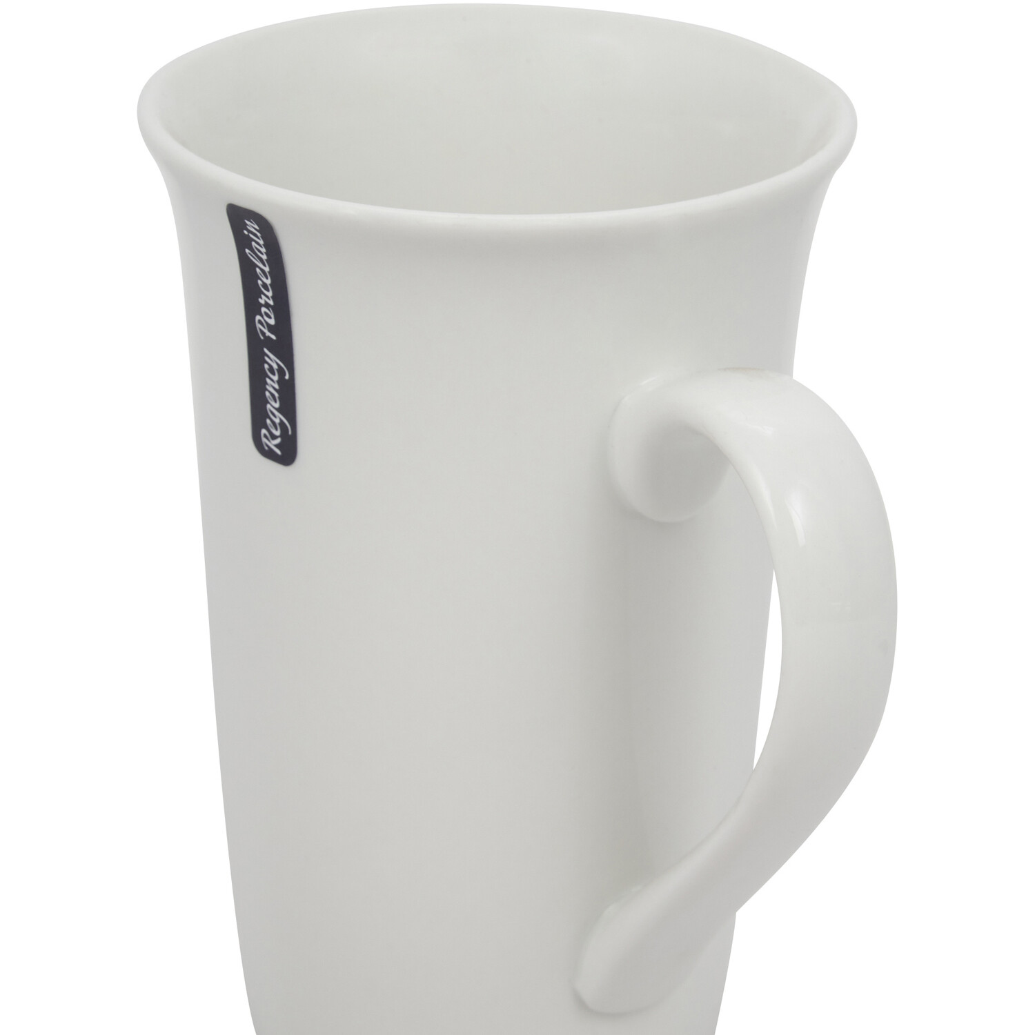 Regency Porcelain Latte Mug - White Image 3