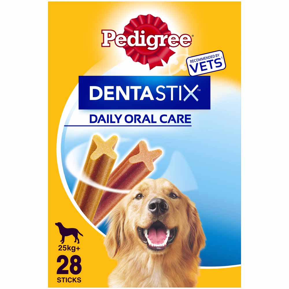 Pedigree 28 pack Dentastix Large Dog Treats Image 1