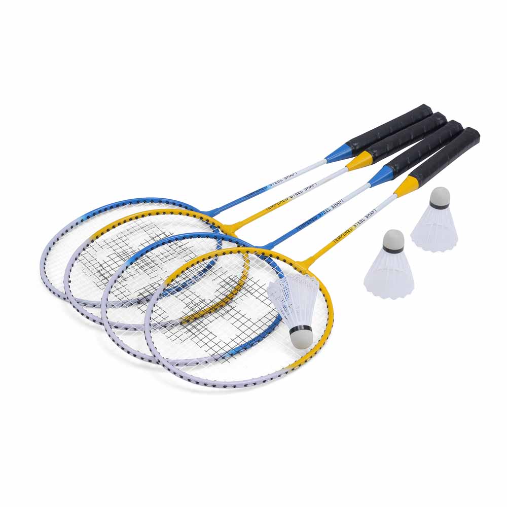 Baseline Pro 4 Player Badminton Set Image 4