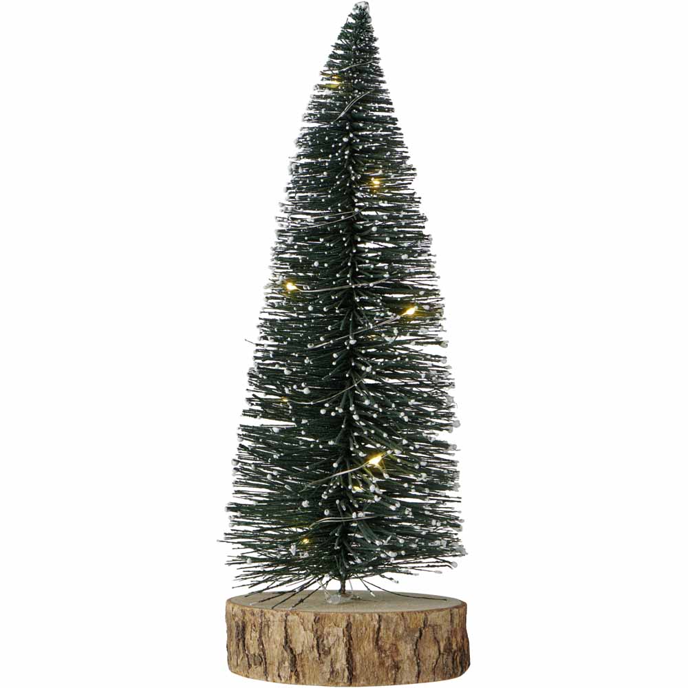 Wilko Traditional Green Pre-Lit Table Christmas Tree Image