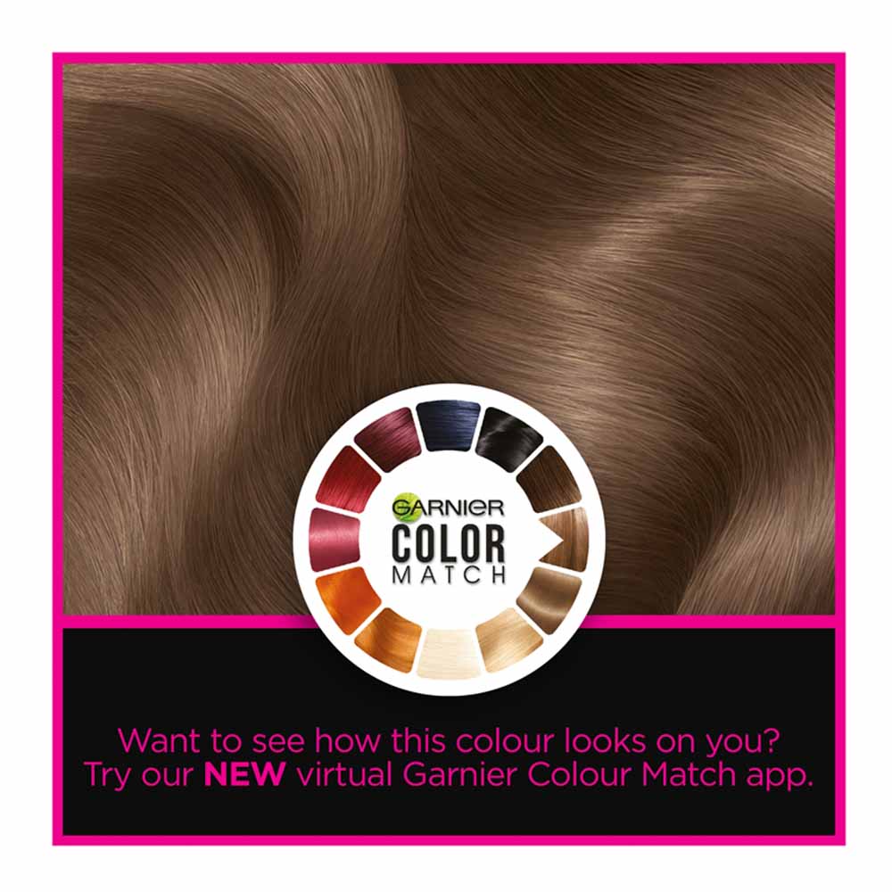 Garnier Olia 6.0 Light Brown Permanent Hair Dye Image 5