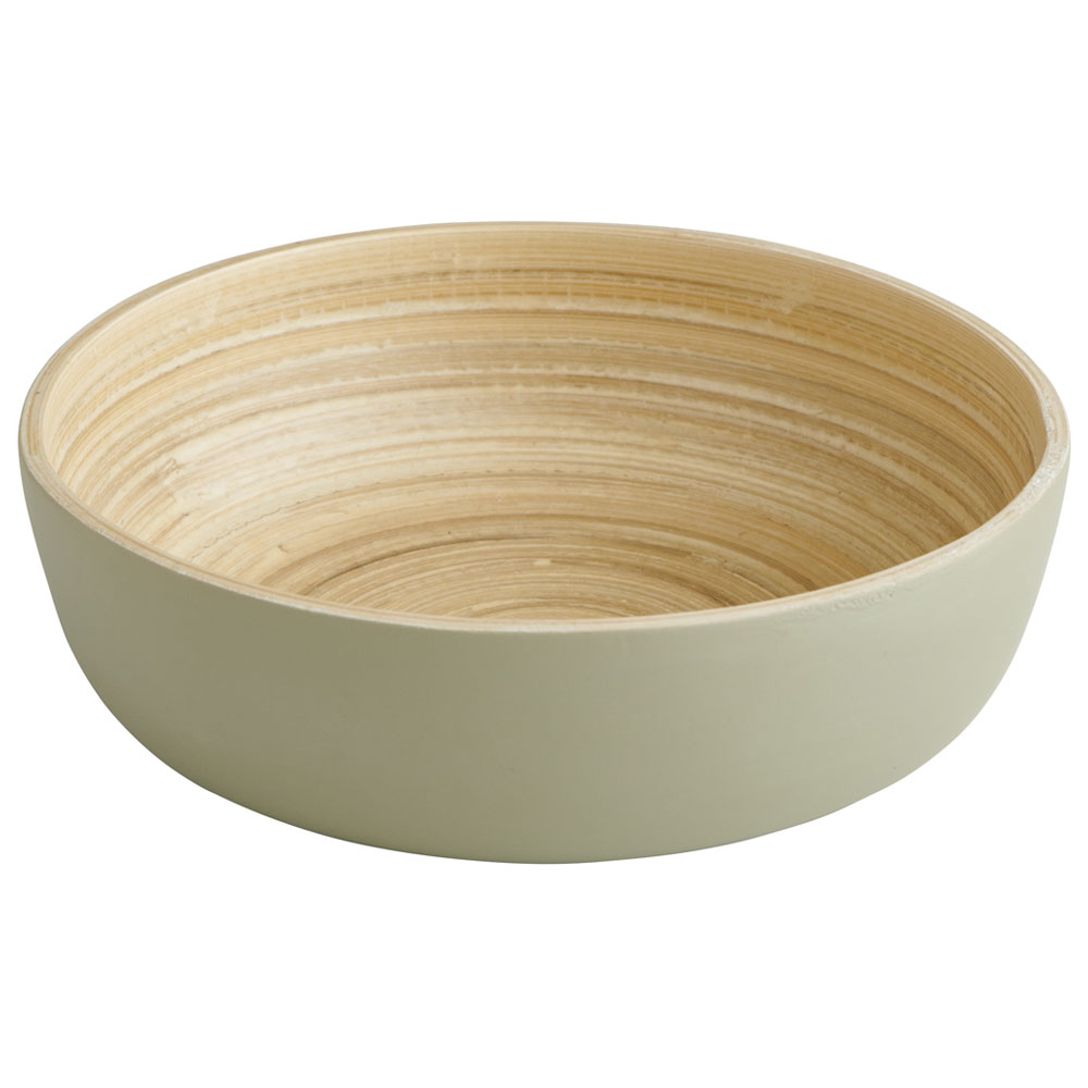 Single Wilko Coloured Bamboo Trinket Dish in Assorted styles Image 4