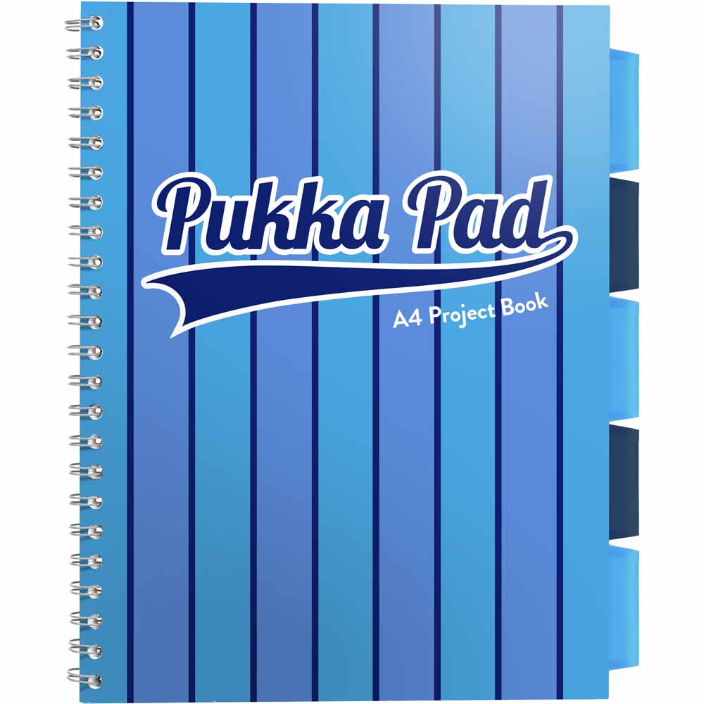 Pukka Pads Blue Vogue A4 Project Book Image