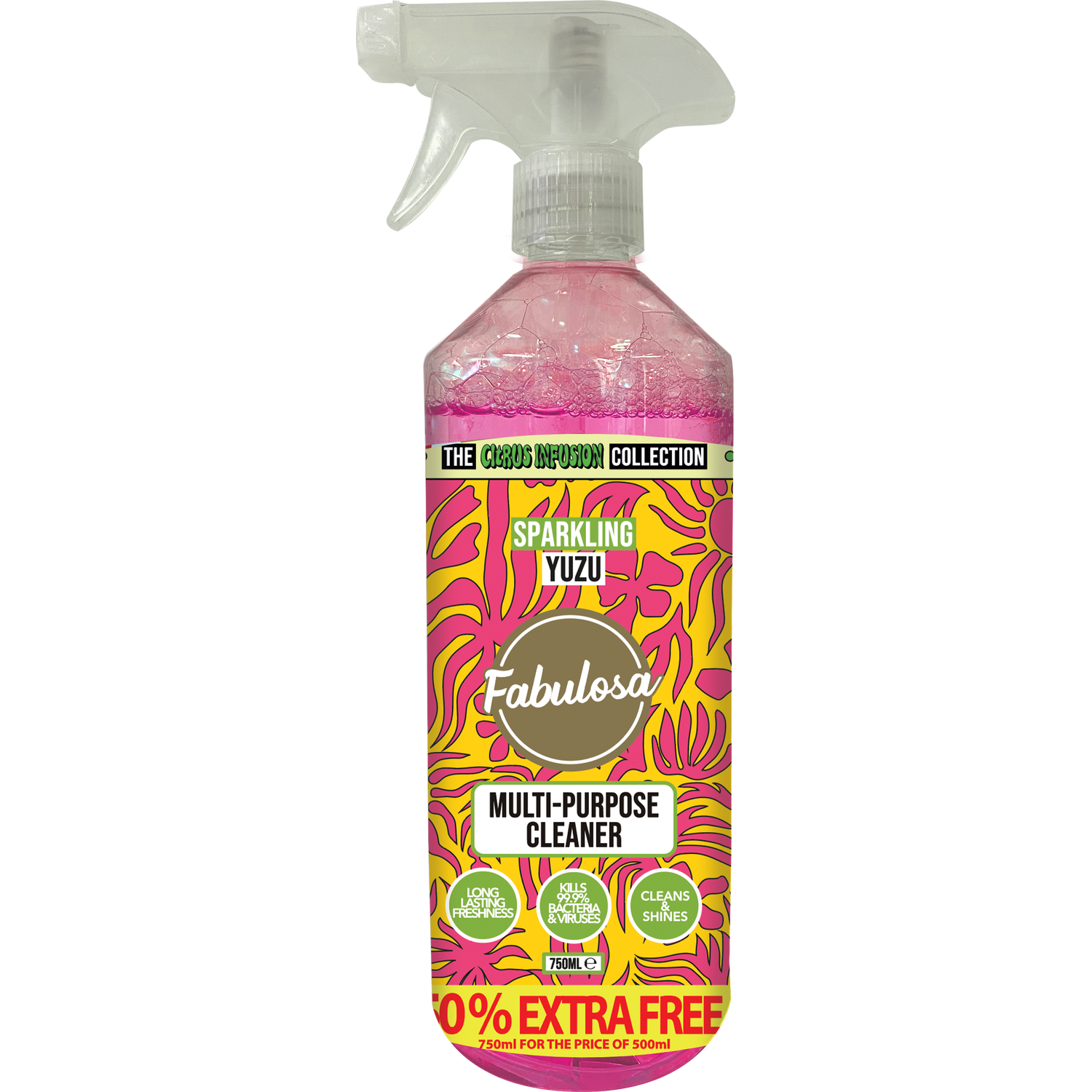 Fabulosa Antibacterial Multisurface Cleaner Sparkling Yuzu Image