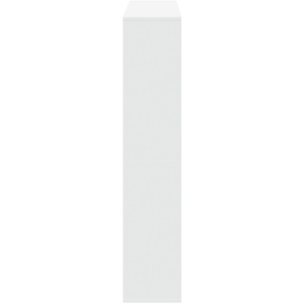 vidaXL 12 Shelf White Bookcase Image 5
