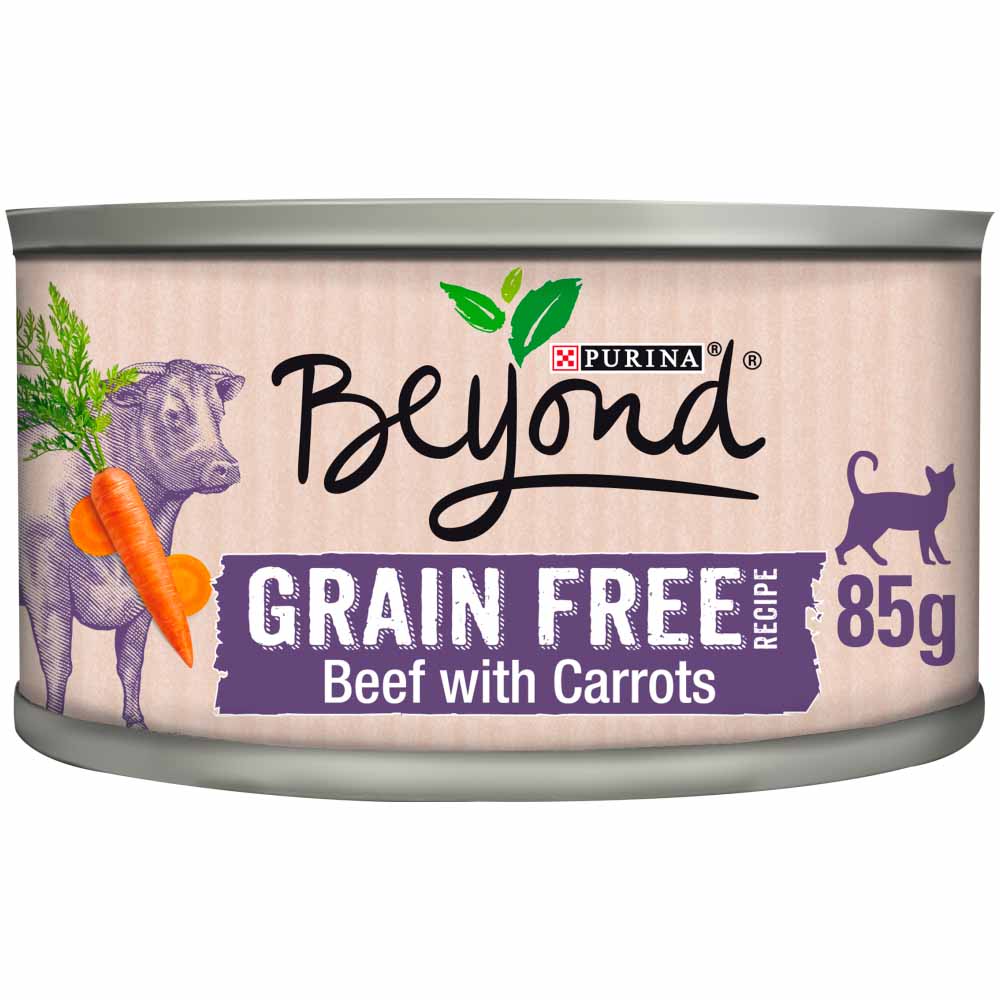 Beyond Grain Free Cat Food Beef in Mousse 85g Image 1