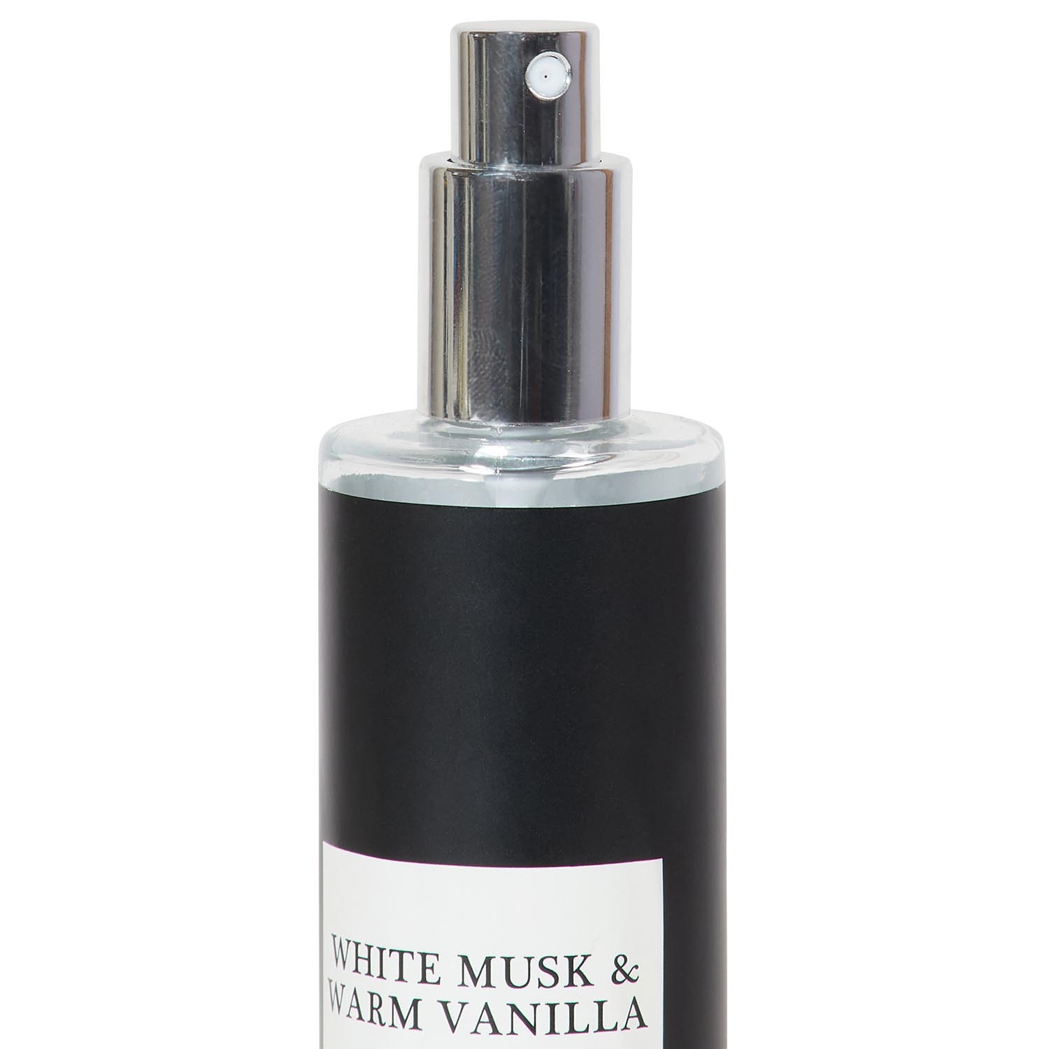 White Musk & Warm Vanilla Room Spray 100ml - Black Image 3