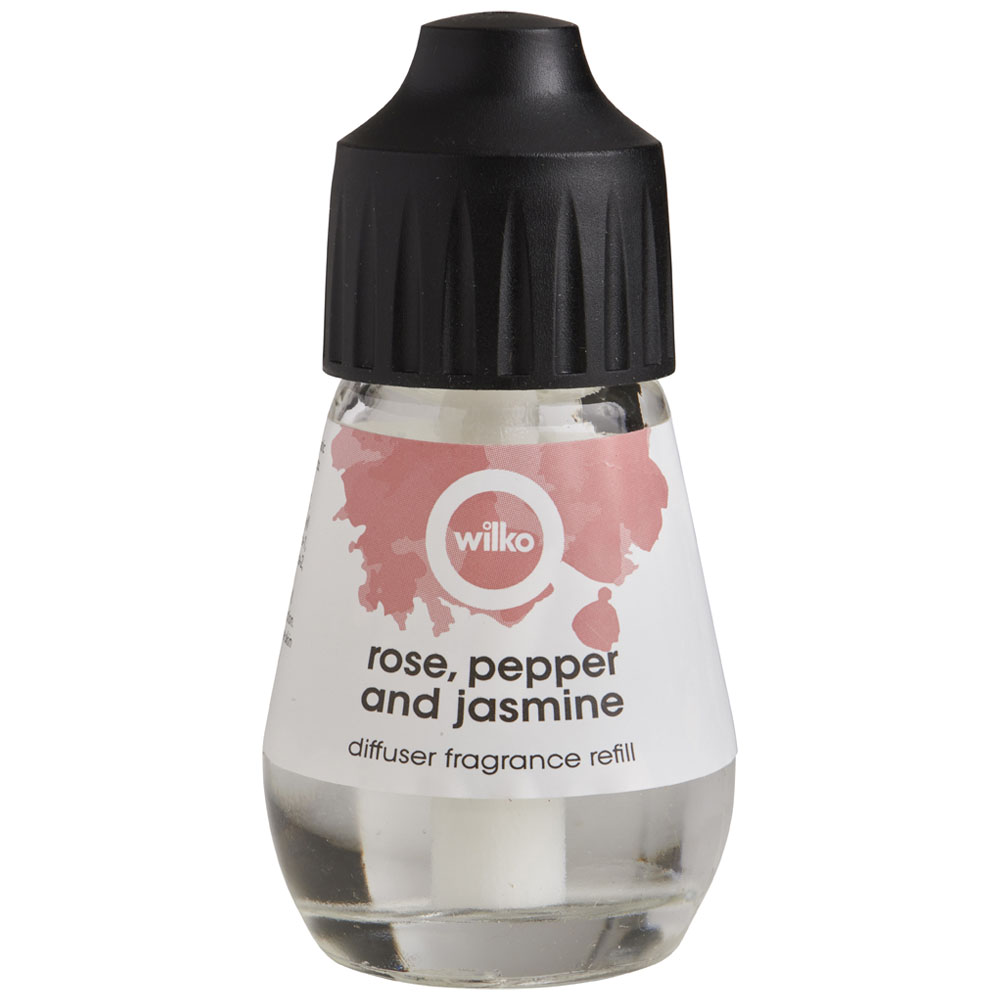 Wilko Rose Pepper and Jasmine Diffuser Fragrance Refill Image 2
