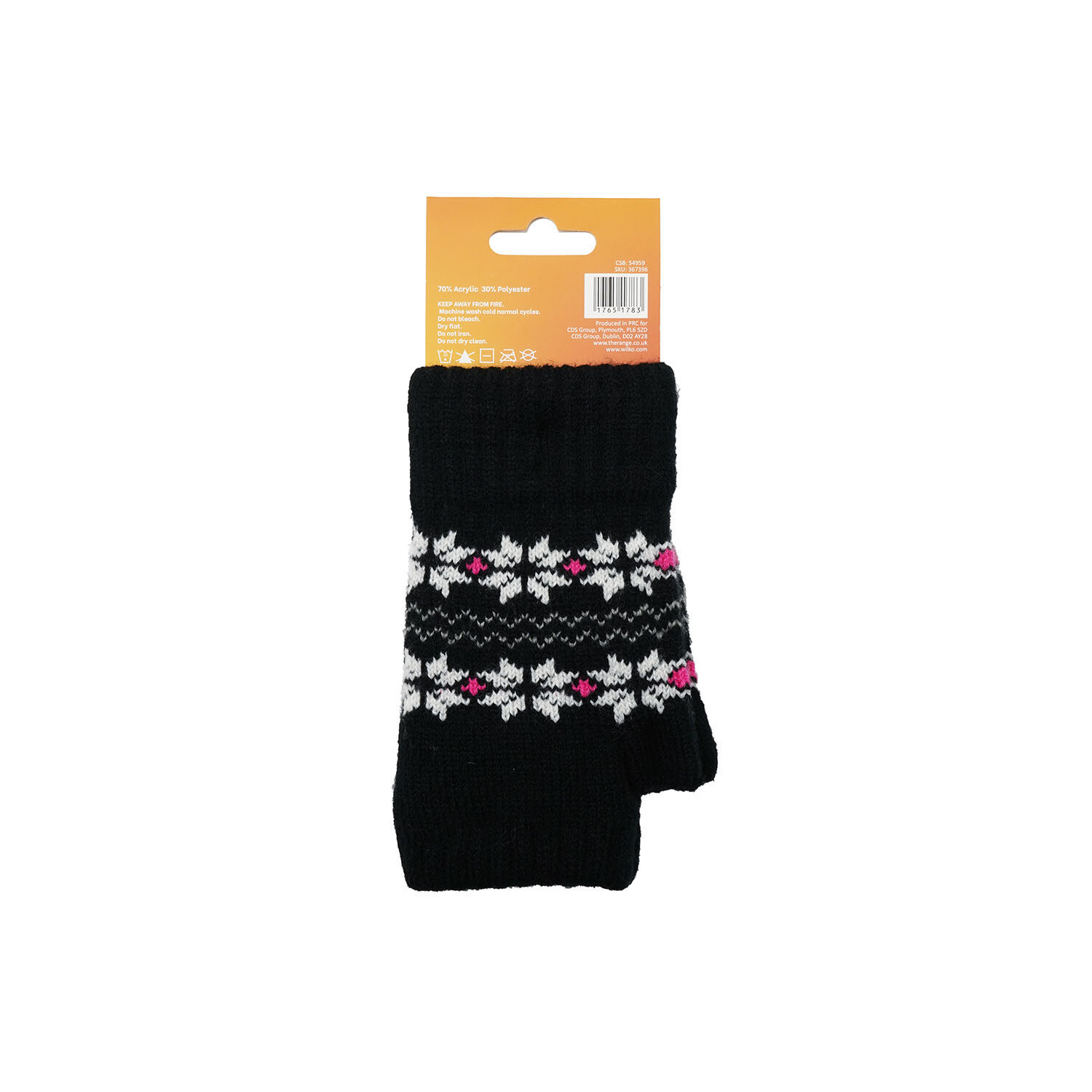 Ladies Thermal Pattern Gloves - Multicolour Image 5