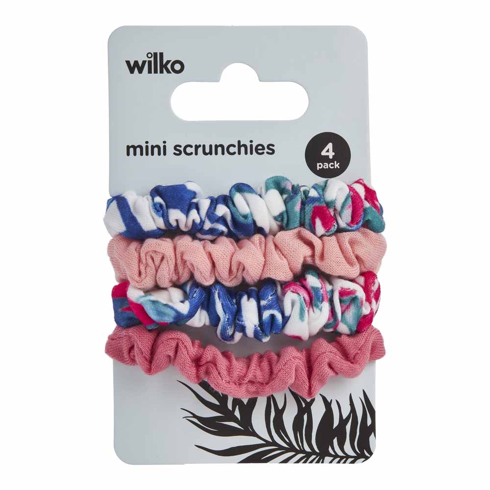Bright Mini Scrunchies 4 Pack Image 2