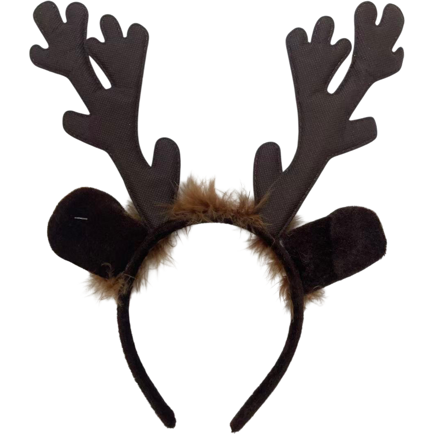Festive Reindeer Headband Brown Image 4