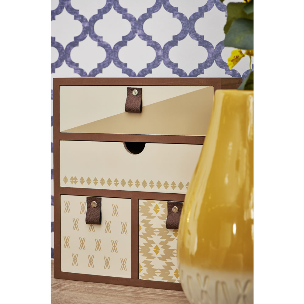 Wilko Patterned Desk Drawers Wilko