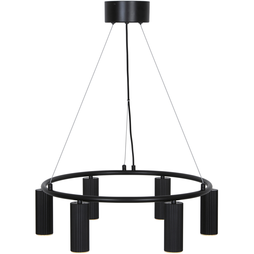 Nordlux Vico Black Chandelier Light Image 4
