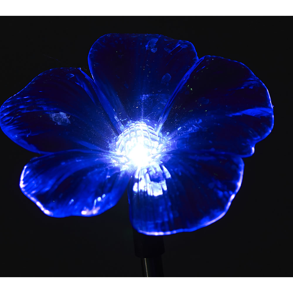 Wilko Solar Light Flower Image 4