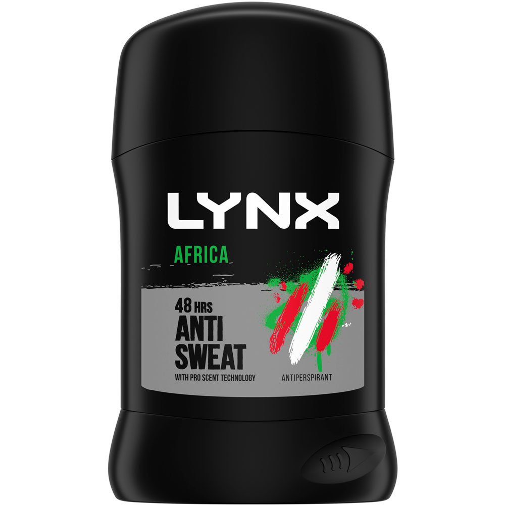 Lynx Africa Anti Perspirant Deodorant Stick 50ml Image 1