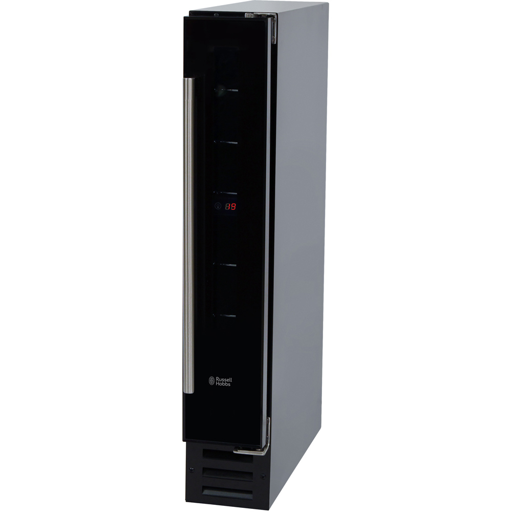 Russell Hobbs RHBI7WC1 Black Glass 22L Wine Cooler Image 1