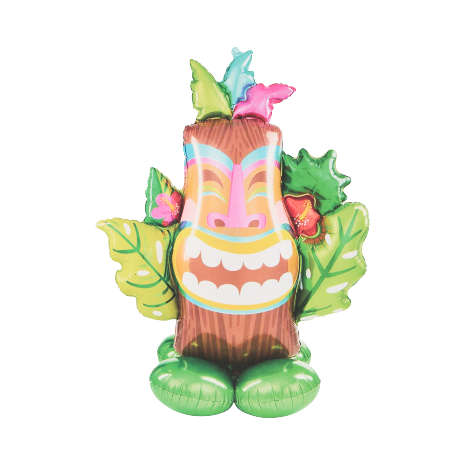 Tiki Head Standing Foil Balloon Image 2