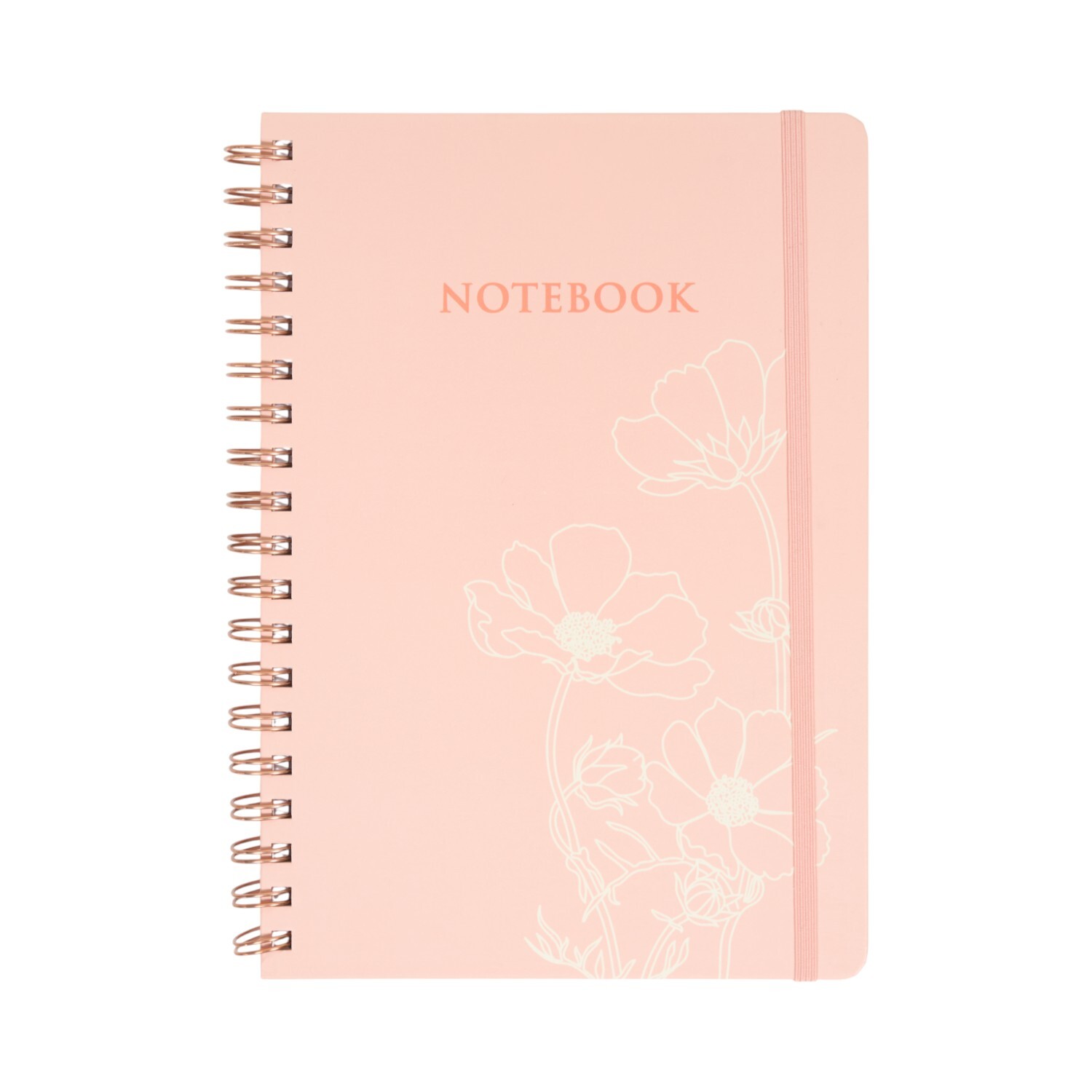 Soft Florals Spiral Notebook B5 Image 2