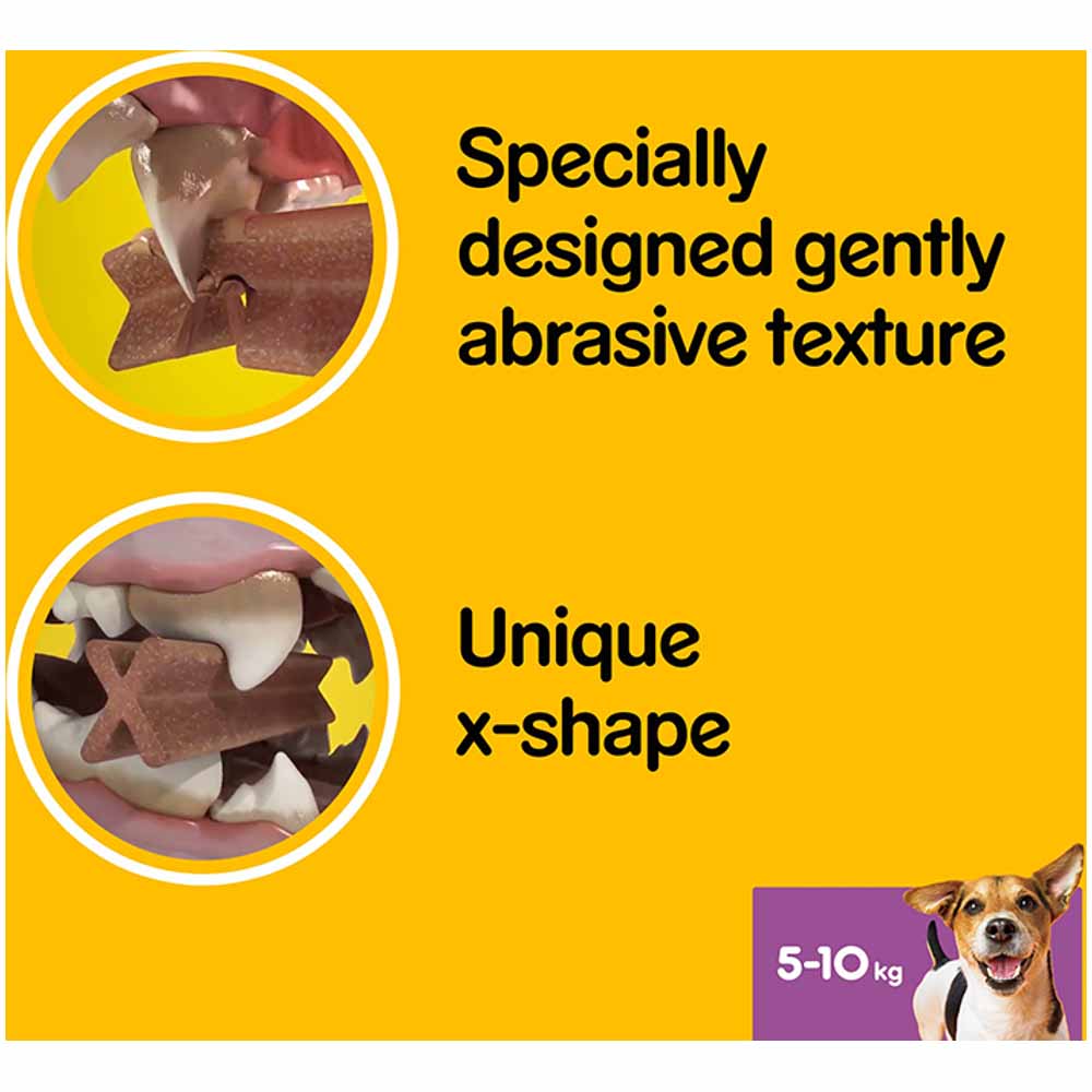 Pedigree 7 Pack Dentastix Daily Adult Small Dog Treats Dental Sticks 110g Image 7