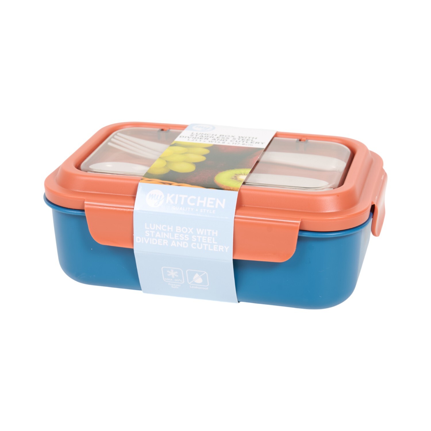 Lunch Box with Cutlery Image 4