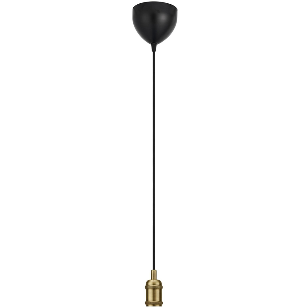 Nordlux Avra 4 inch Brass Pendant Light Kit Image 1