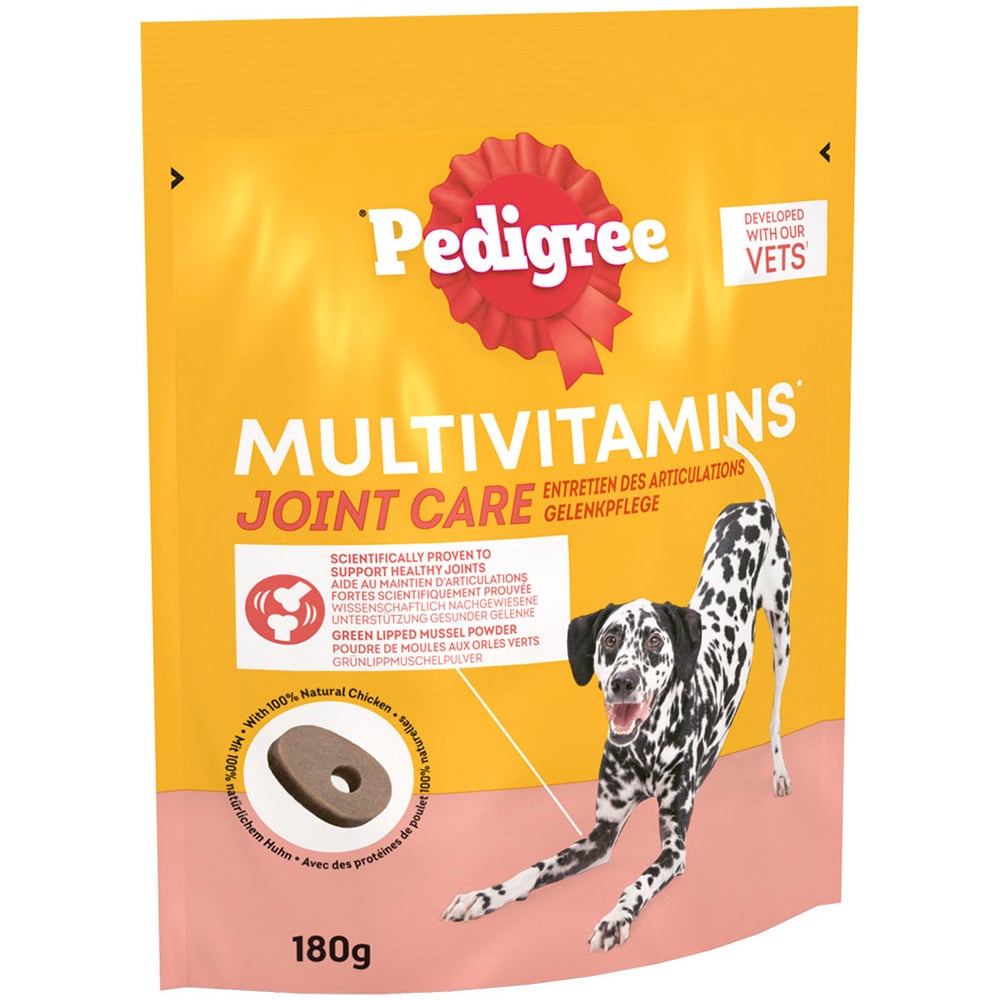 Pedigree Multivitamins Joint Care 30 Soft Dog Chews Case of 6 x 180g Image 3