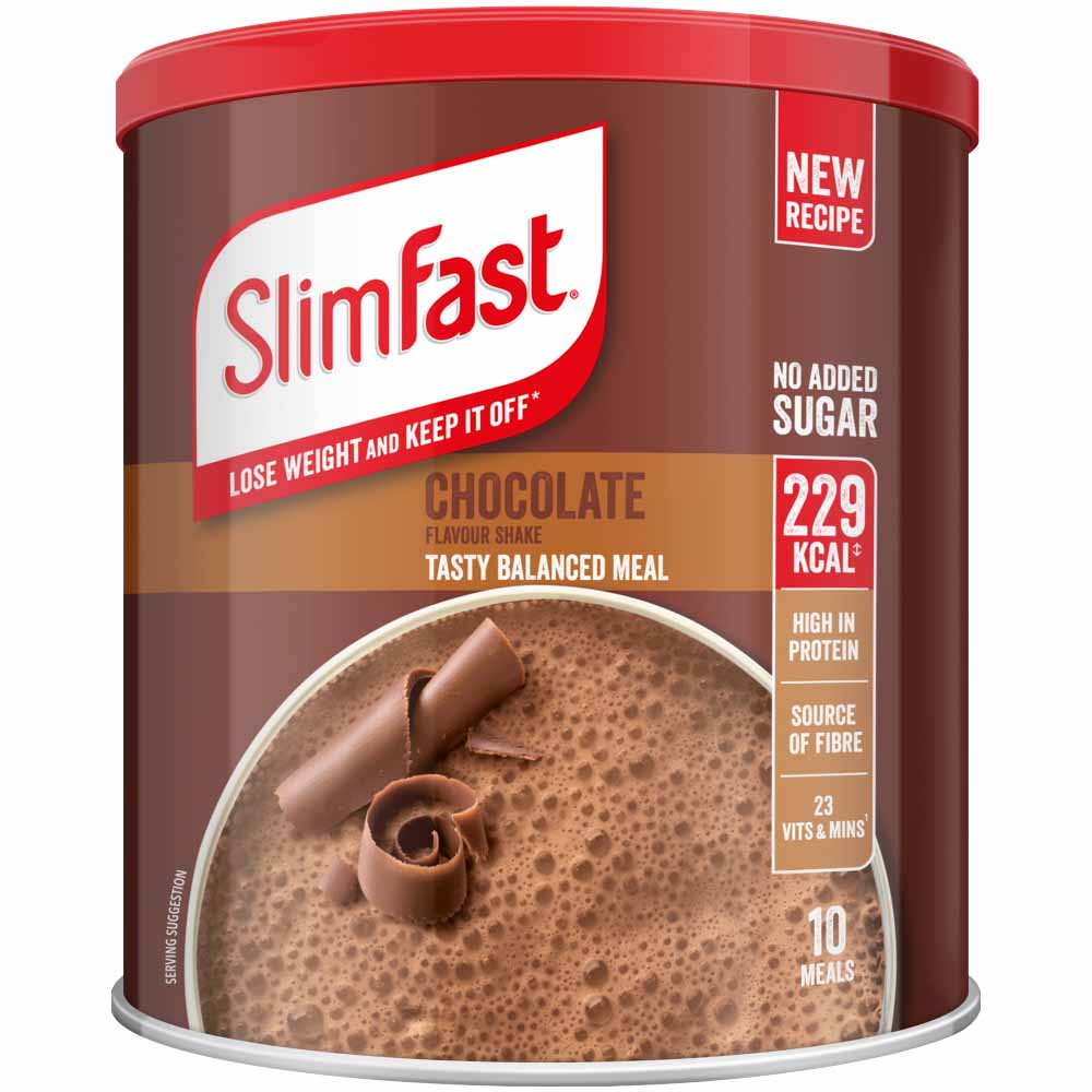 SlimFast Powder Tin Chocolate 375g Image