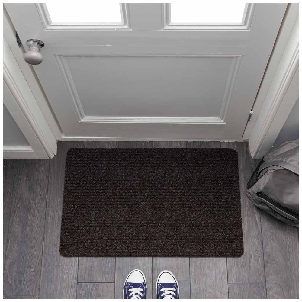 Wilko Large Ribbed Indoor Mat 75 x 50cm   Image 4