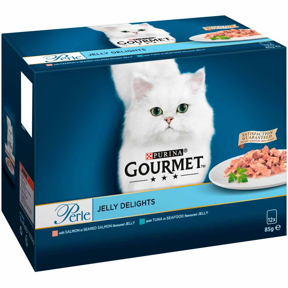 Gourmet Perle Cat Food Jelly Delights 12 x 85g Image 3