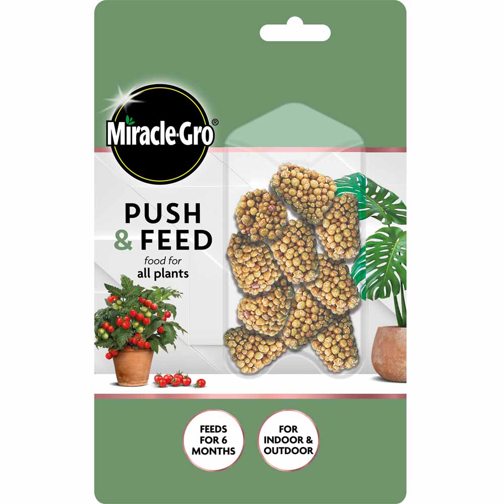 Miracle-Gro Push and Feed Cones Plant Food 10pk  - wilko